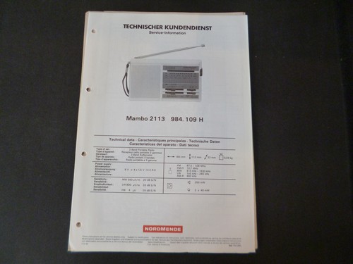 Original service manual - service,