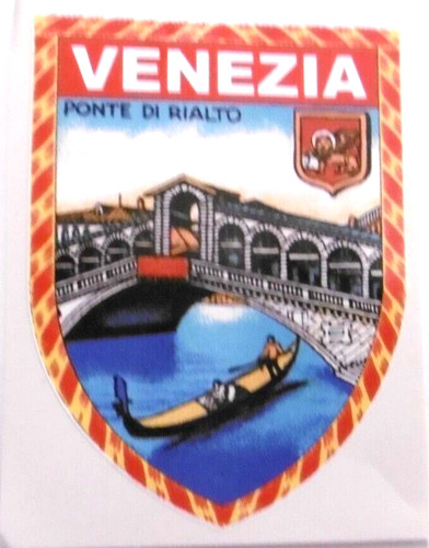 Souvenir aufkleber venezia - souvenir-aufkleber,