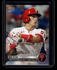 2022 Topps Now #763 Nick Maton