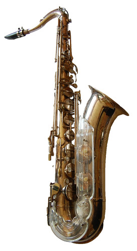 Vintage tenorsaxophon - vintage,