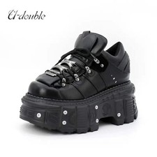 Damen Sneaker Schwarz Gothic