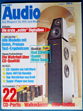 AUDIO 5/91, MERIDIAM 6000,GRUNDIG DAT 9009,JVC XD Z 505,PHILIPS DAT 850,SONY CDP