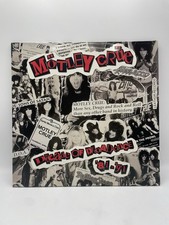 Mötley Crue Decade of Decadence Schallplatte LP Vinyl Mit Poster Top Zustand