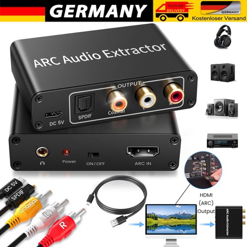 Hdmi arc audio extractor - arc,