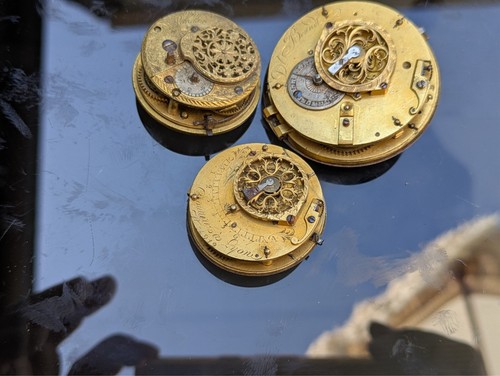 Uhrwerke spindeltaschenuhr - 3,