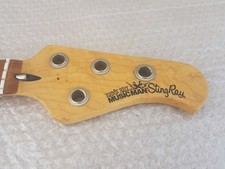 1988 ERNIE BALL MUSIC MAN STINGRAY BASS NECK - FRETLESS - made in USA