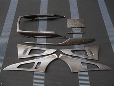 Original Audi A6 4G Limousine Dekor Leisten Blenden Set ND8 Birke naturell