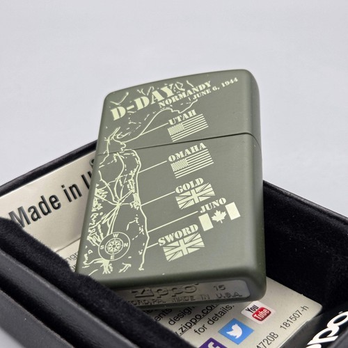 Zippo day feuerzeug - zippo, d-day