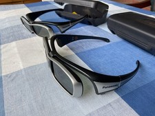 2 Panasonic VIERA TY-EW3D10 3D Brillen AKTIVE Shutterbrille 3D FULL HD