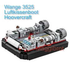 WANGE 3525 Hoovercraft Luftkissenboot Klemmbaustein Set 413+ pcs