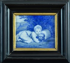 Altes Gemälde Porzellan