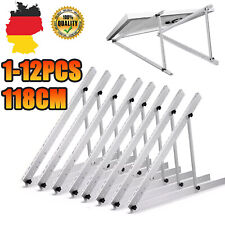 Solarpanel Solarmodul Halterung bis 118cm Photovoltaik PV Montage Aufständerung 