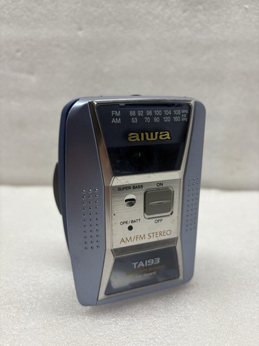 Walkman aiwa ta193 radio - walkman,