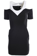 MUGLER MINIKLEID SCHWARZ KREPP