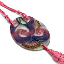 GABRIEL ARGY ROUSSEAU GLAS ANHÄNGER UM 1920