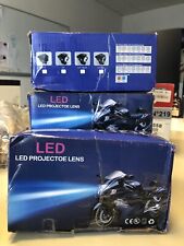 Enjoygoeu 2 stück 125W Zusatzscheinwerfer Für Motorrad, LED Scheinwerfer U5 