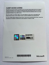 1 CAL USER (Benutzer) für