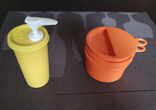 Tupper Messbecher Set 25 ml 50 ml 100 ml 250 ml + Senftopf mit Zapfer Tupperware