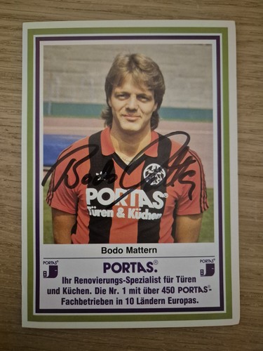 Bodo mattern eintracht - bodo,