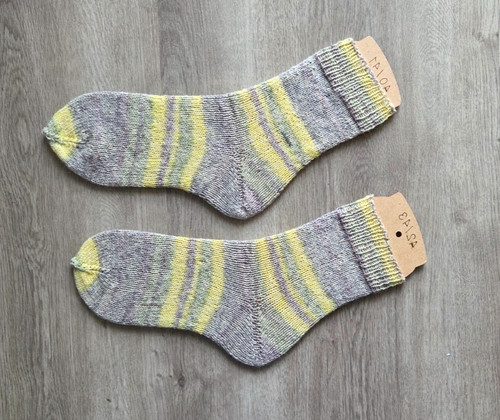 Handgestrickte socken - handgestrickte, /
