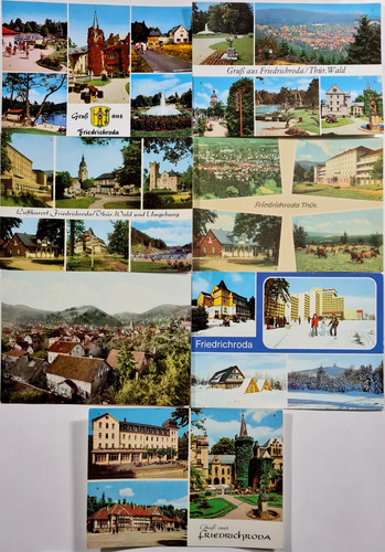 Ddr postkarten lot - ddr, x