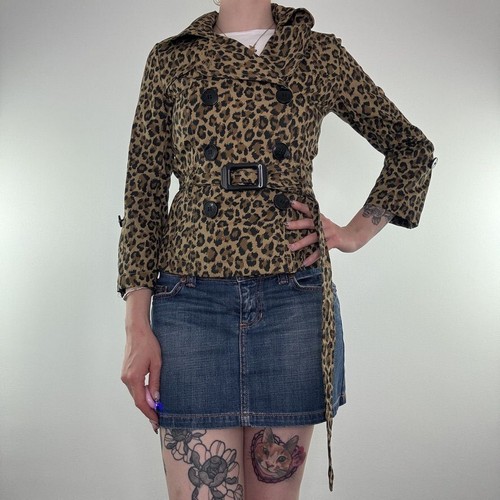 Kurzer trenchcoat jacke - trenchcoat,