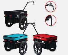 DMS® Fahrradanhänger Lastenanhänger Transportanhänger Anhänger 70L Handwagen