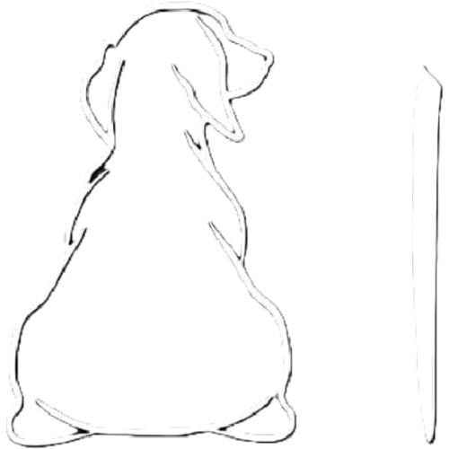 Hund aufkleber scheibenwischer - hund,