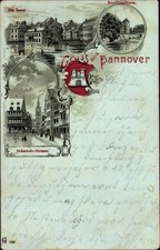 Wappen Litho Hannover in Niedersachsen, Die Insel, Schmiede Straße - 3850783