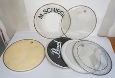 10-tlg. Lot Drum Heads 18"