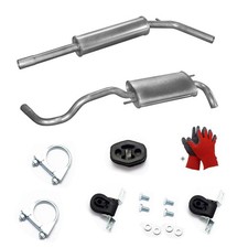 Komplett ab Kat Auspuff für