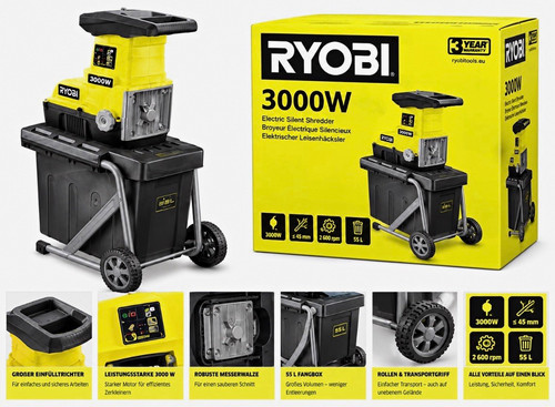 Ryobi gartenhäcksler 3000 - ryobi,