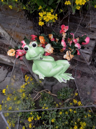 Figur niedlicher frosch - figur,