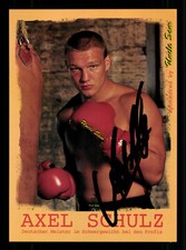 Axel Schulz Autogrammkarte Boxen Original Signiert # G 41298