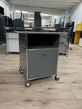 USM Haller - Druckerwagen  / Rollcontainer - Mittelgrau - A662