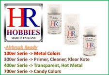MW22 HR-HOBBIES COLOURS / PRIMER / AIRBRUSH READY ALC 100- 700 (198,33 EUR/l)