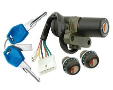 Schlossset komplett Zündschloss Tankdeckel Helmfach STREETLIGHTS für DERBI Senda