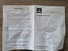 Keks Stempel-Set neu und unbenutzt