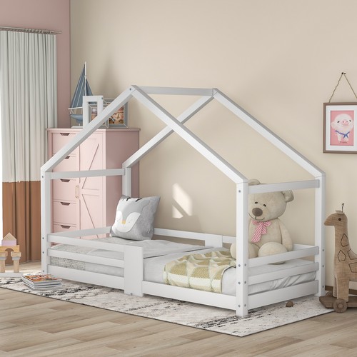 Kinderbett hausbett mit - kinderbett,