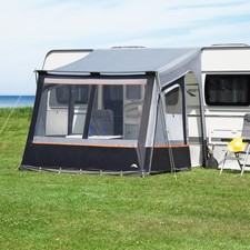 vorzelt wohnwagen Fortuna II 250 x 280cm Reisezelt Camping Wohnwagenvorzelt Zelt