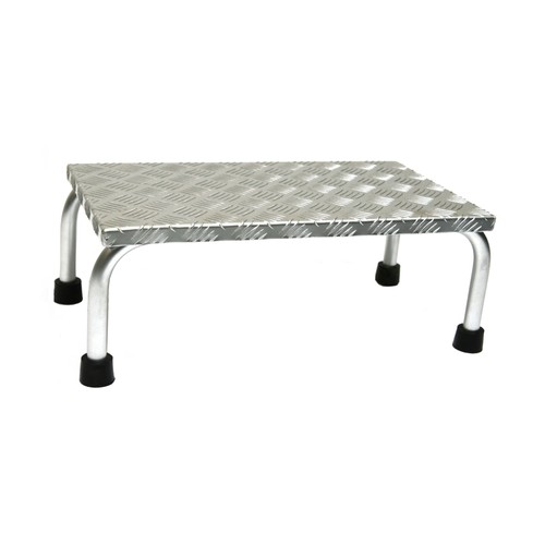 Alu montagetritt stufig - alu-montagetritt, 1-stufig