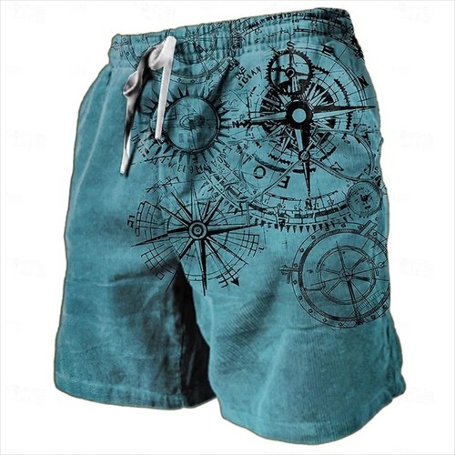 Badehose kompass muster strand - muster,