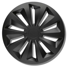 RADKAPPEN MATT 13 14 15 16 Zoll Silber Schwarz 2-farbig Europäische Qualität