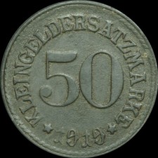 NOTGELD: 50 Pfennig 1919