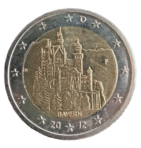 Euro münze brd - brd, bayern