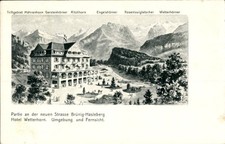 Litho Brünig Meiringen Kt