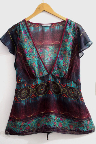 Longshirt bluse tunika marks - bluse,