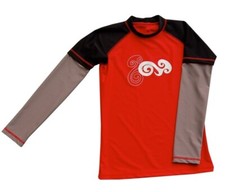Schutz shirt langarm rot - shirt,