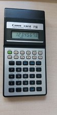 Canon Card F-56 Wissenschaftlicher Rechner Vintage