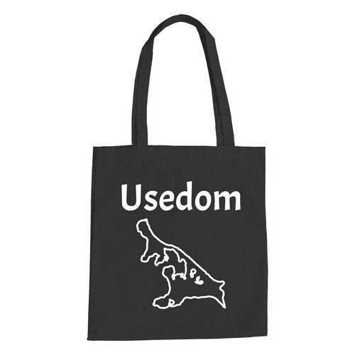 Usedom insel baumwolltasche - usedom,